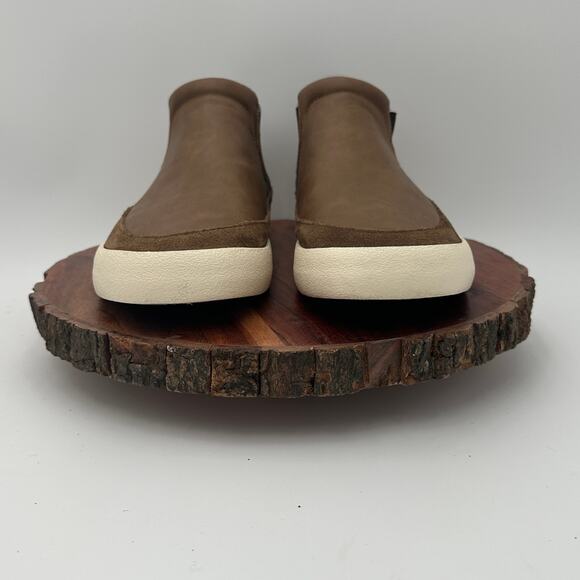 Staheekum Mens Chelsea Shoes 9M Brown Memory Foam Mesh Lining NWOB Travel Preppy - Picture 4 of 11